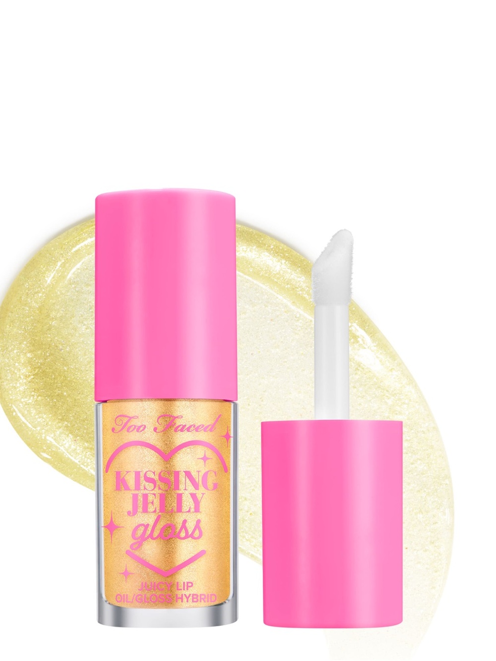 Too Faced Kissing Jelly Hydrating Lip Oil Gloss
Juicy Lip Oil/Gloss Hybrid: